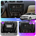 Штатная магнитола Lesko для Volkswagen Jetta VI Рестайлинг 2014-2018 экран 10" 1/16Gb Wi-Fi GPS Base