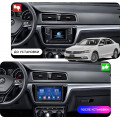 Штатная магнитола Lesko для Volkswagen Lavida I 2008-2015 экран 10" 2/32Gb 4G Wi-Fi GPS Top