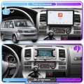 Штатная магнитола Lesko для Volkswagen Multivan T5 2003-2009 экран 10" 4/64 QLED CarPlay 4G Wi-Fi GPS 360 Prime