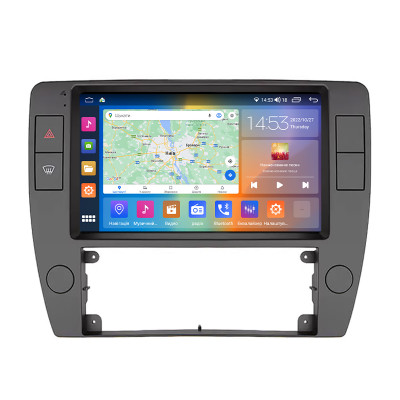 Штатная магнитола Lesko для Volkswagen Passat B5 Рестайлинг 2000-2005 экран 9" 4/64Gb CarPlay 4G Wi-Fi GPS Prime