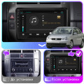 Штатная магнитола Lesko для Volkswagen Polo IV 2001-2005 экран 9" 4/64Gb 4G Wi-Fi GPS Top