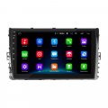 Штатная магнитола Lesko для Volkswagen Polo VI (EU Market) 2017-2021 экран 9" 2/32Gb Wi-Fi GPS Base
