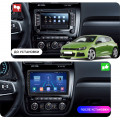 Штатная магнитола Lesko для Volkswagen Scirocco III Рестайлинг 2014-2017 экран 10" 4/64Gb 4G Wi-Fi GPS Top