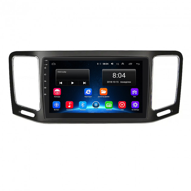 Штатная магнитола Lesko для Volkswagen Sharan II 2010-2015 экран 9" 2/32Gb Wi-Fi GPS Base