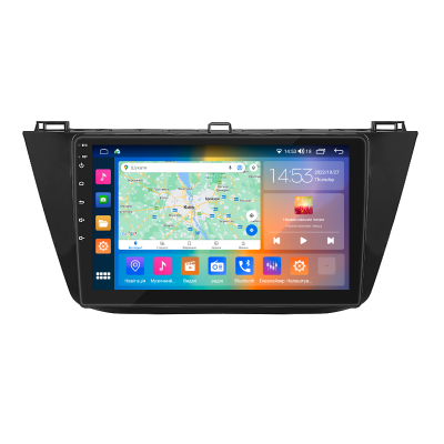 Штатная магнитола Lesko для Volkswagen Tiguan II Рестайлинг 2020-н.в. экран 10" 4/64Gb CarPlay 4G Wi-Fi GPS Prime