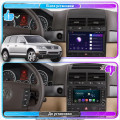 Штатная магнитола Lesko для Volkswagen Touareg I 2002-2007 экран 9" 2/32Gb CarPlay 4G Wi-Fi GPS Prime