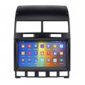 Штатная магнитола Lesko для Volkswagen Touareg I Рестайлинг 2006-2010 экран 9" 4/64Gb CarPlay 4G Wi-Fi GPS Prime