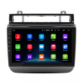 Штатная магнитола Lesko для Volkswagen Touareg II 2010-2014 экран 9" 2/32Gb Wi-Fi GPS Base