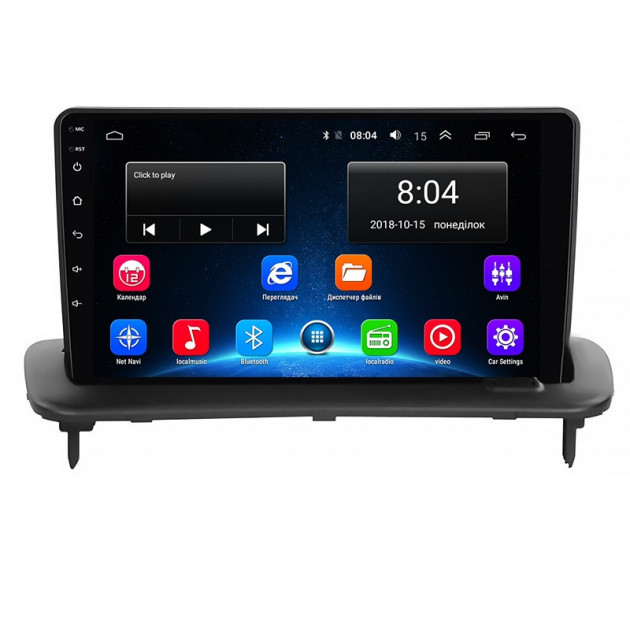Штатная магнитола Lesko для Volvo C30 I 2006-2010 экран 9" 2/32Gb Wi-Fi GPS Base