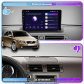 Штатная магнитола Lesko для Volvo S40 II Рестайлинг 2007-2012 экран 9" 4/64Gb 4G Wi-Fi GPS Top