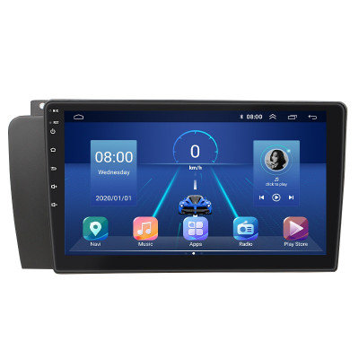 Штатная магнитола Lesko для Volvo S60 I Рестайлинг 2004-2009 экран 9" 2/32Gb 4G Wi-Fi GPS Top
