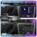 Штатная магнитола Lesko для Volvo S60 I Рестайлинг 2004-2009 экран 9" 4/64Gb 4G Wi-Fi GPS Top
