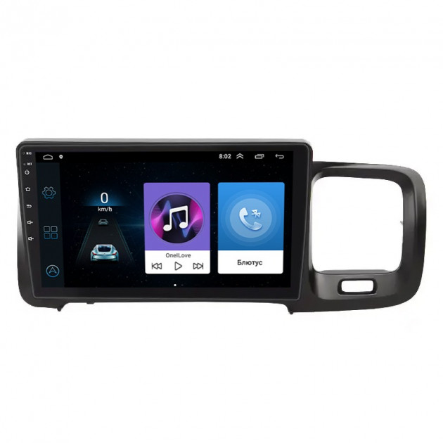 Штатная магнитола Lesko для Volvo S60 II Рестайлинг 2013-2018 экран 9" 1/16Gb Wi-Fi GPS Base