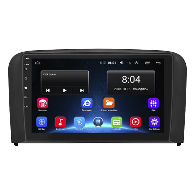 Штатная магнитола Lesko для Volvo S80 I Рестайлинг 2003-2006 экран 9" 2/32Gb Wi-Fi GPS Base