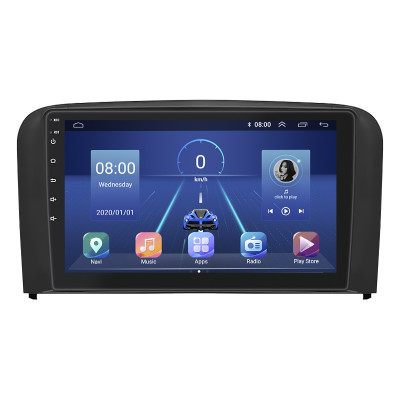 Штатная магнитола Lesko для Volvo S80 I Рестайлинг 2003-2006 экран 9" 4/64Gb 4G Wi-Fi GPS Top