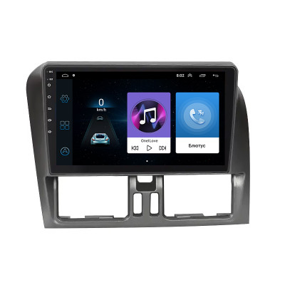 Штатная магнитола Lesko для Volvo XC60 I 2008-2013 экран 9" 1/16Gb Wi-Fi GPS Base
