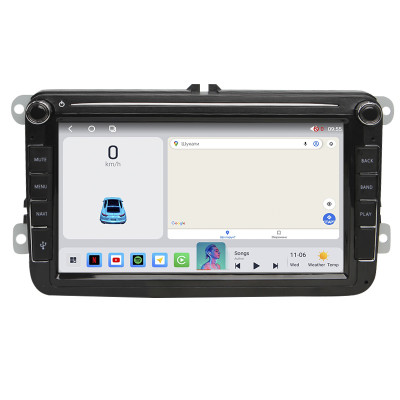 Штатная автомобильная магнитола 8" Volkswagen universal 8002A 2+32 4G