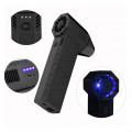 Вентилятор Turbo Jet Fan Violent X3 ручний надпотужний вентилятор акумуляторний від USB - Black