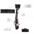 Адаптер штатного усилителя FEELDO Hyundai Elantra 2012-2014 Santa Fe 2012 Hyundai IX45 2012 CAN-BUS (7379)
