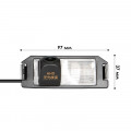 Автомобильная камера заднего вида Kia Soul 2008-2014 Hyundai i30 2007-2012 Veloster 2011-2015 (4486)