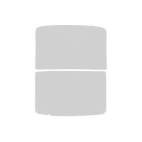 Автомобильная солнцезащитная шторка для панорамы Tesla Model Y 2020-2024 White