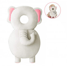 Детская защитная подушка - рюкзак Tochang для защиты головы при падении подголовник Слон