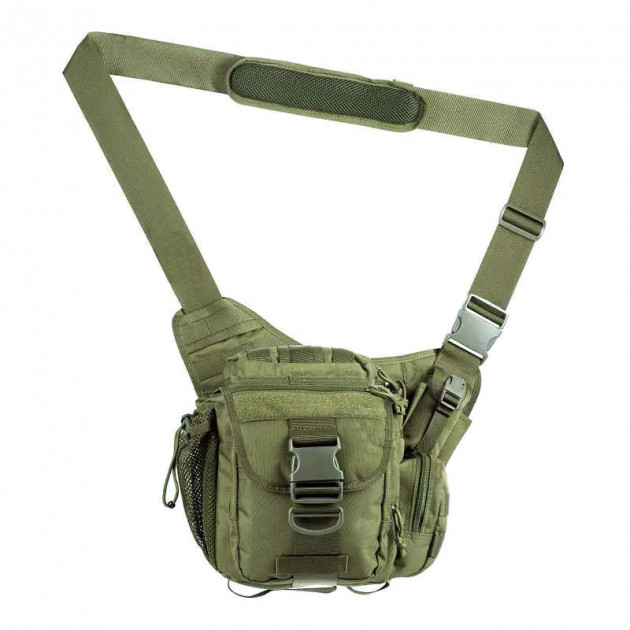 Сумка тактическая через плечо AOKALI Outdoor A03 Green