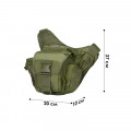 Сумка тактическая через плечо AOKALI Outdoor A03 Green
