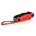 Мультитул West Biking YP0719243 карманный набор инструментов для велосипеда Red