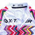 Вело костюм женский X-Тiger XW-CT-155 кофта с длинным рукавом штаны Multicolor Zigzag XL