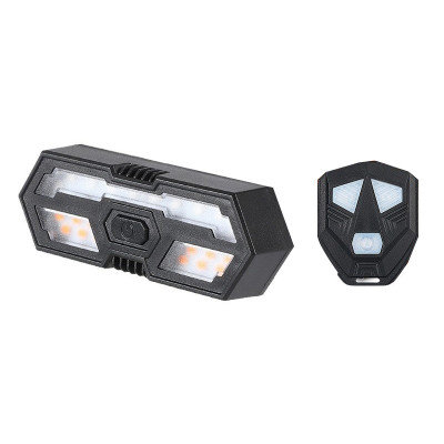 Задний фонарь велосипедный West Biking YP0701314 габаритный с указанием поворотов для велосипеда