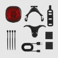 Фонарь велосипедный West Biking YP0701409-WT09 задний велогабарит умный велофонарь