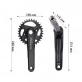 Шатун Shimano CUES FC-U6000-1 170mm 32T С центральной осью