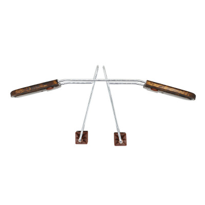 Автомобильная вешалка 11568 (11569) для верхней одежды на подголовник плечики Brown