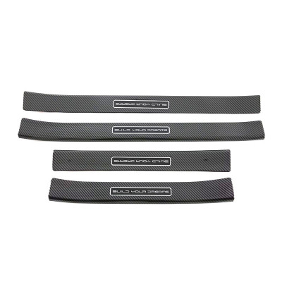 Защитные накладки на пороги для автомобиля BYD Song Plus DM-i/EV из углеродного волокна 4 шт