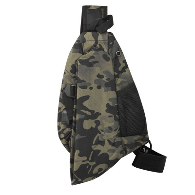 Рюкзак на одно плечо 905 вместительная с USB портом водонепроницаемая Camouflage