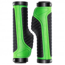 Анатомические Грипсы / Велосипедные ручки West Biking 0804021 Green