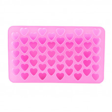 Силиконовая форма для льда CUMENSS Сердце Pink