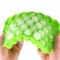 Силиконовая форма для льда CUMENSS Соты Green