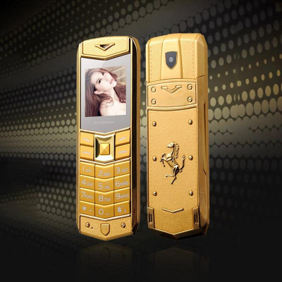 Телефон H-Mobile A8 (Mafam A8) gold. Vertu design