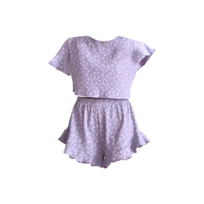 Женский комплект для дома и сна SM24302Y88DHX футболка и шорты женская пижама Purple L