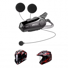 Bluetooth гарнітура для мотошлема KEBEDUMEI X1 Plus Soft Helmet. IPX6, Bluetooth 5.3