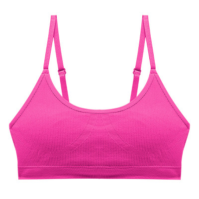 Топ женский в рубчик B02# с регулируемыми брителями Розовый электрик L 80 ABC