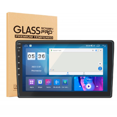 Защитное стекло для универсальной автомагнитолы 10 дюймов SS-GHM-10 inch
