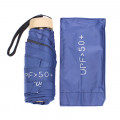 Мини-зонт QY7010 карманный Dark Blue
