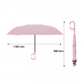 Зонт наоборот Up-Brella 1166 108 см Pink