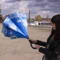 Зонт наоборот Up-Brella Голубое небо