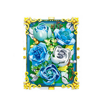 3D конструктор набор строительных блоков JIE-STAR 9029 Heart of the Ocean 651 деталь пластиковый