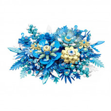 3D конструктор набор строительных блоков JIE-STAR 9045 Dried Flower Decoration 917 деталей пластиковый
