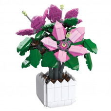 3D конструктор набор строительных блоков JIE-STAR 92363 Lily Azalea 698 деталей пластиковый